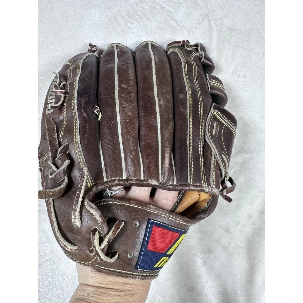 Rare Mizuno MTS-2 Super Flex Palm RHT Brown Leather Baseball Glove Mitt -